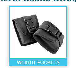 Scuba Diving Weight Pockets